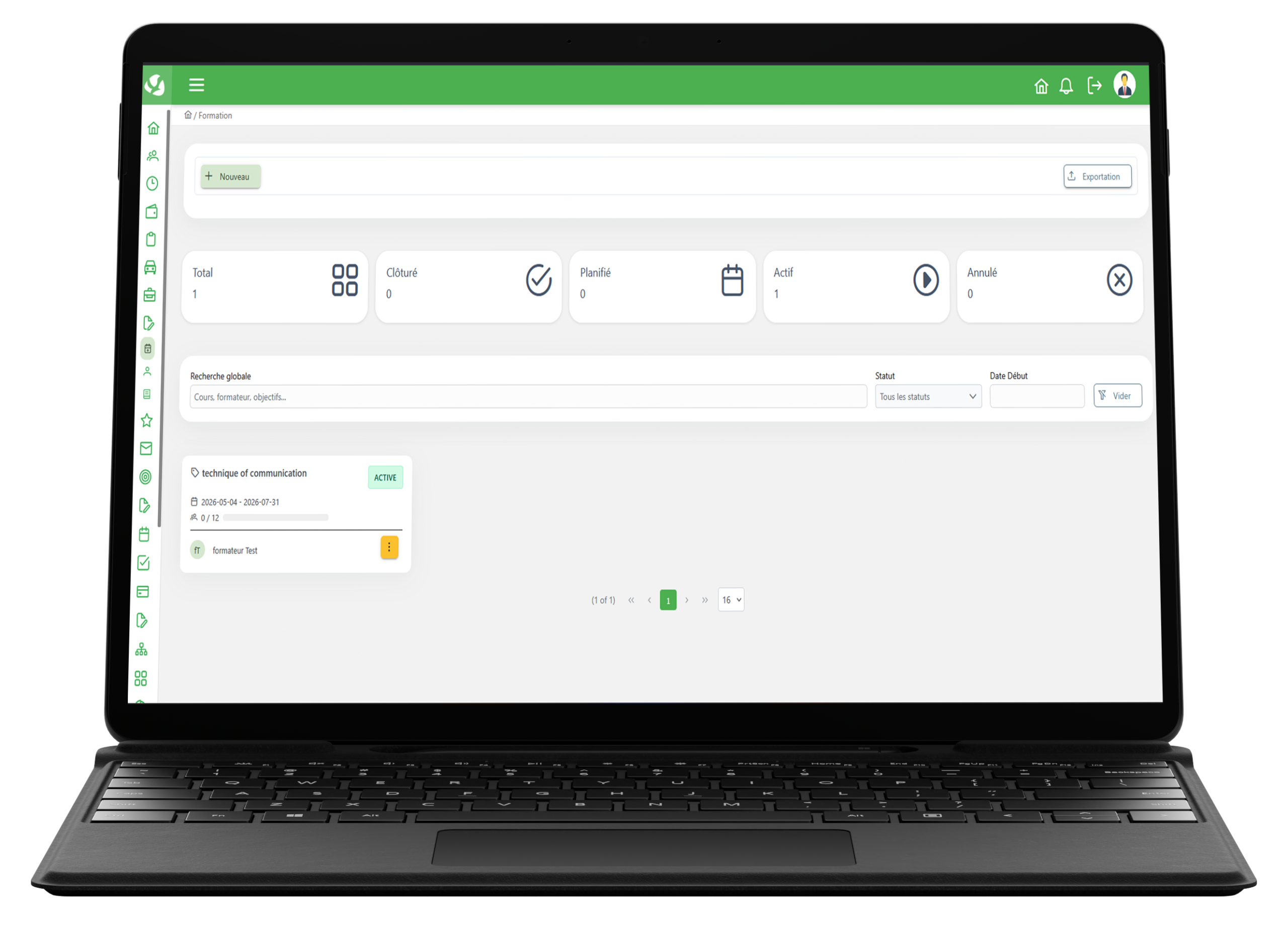 Gestion du Plan de Formation RH PivotRH