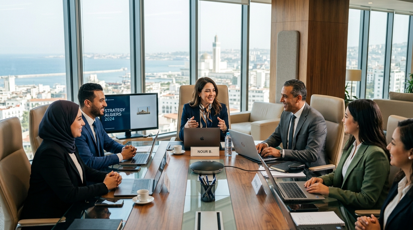 Réunion de direction et synergie des équipes RH